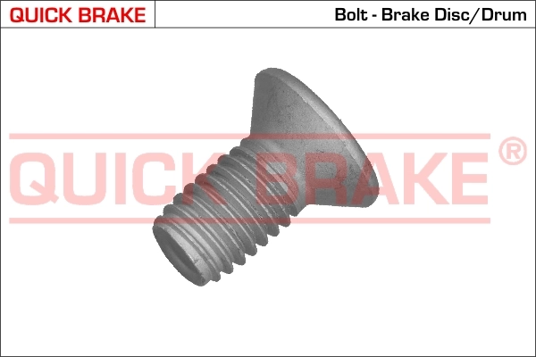 Bolt, brake disc
